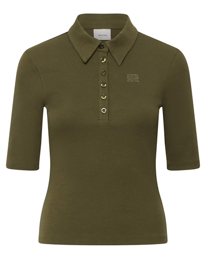 Gestuz - GZDrew Polo Top - Military Olive